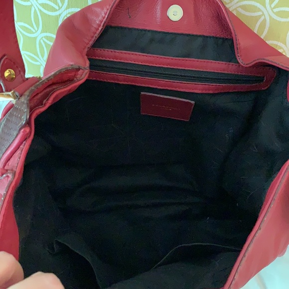 Anthropologie Beracamy Paris Viagem Leather Hobo - Picture 7 of 7